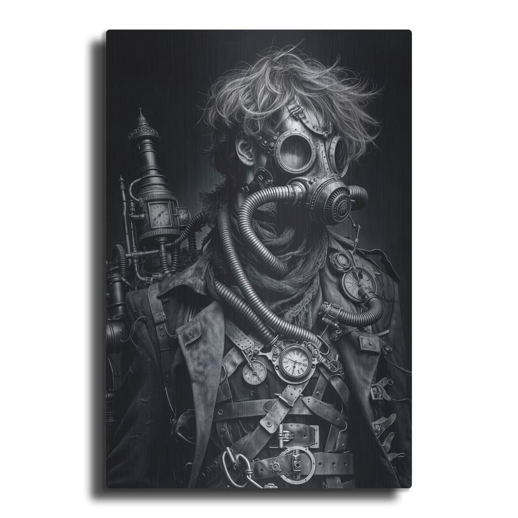 'Time Traveler 4' by KIR.DART Metal Wall Art