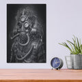 'Time Traveler 5' by KIR.DART Metal Wall Art