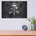 'Time Traveler 8' by KIR.DART Metal Wall Art