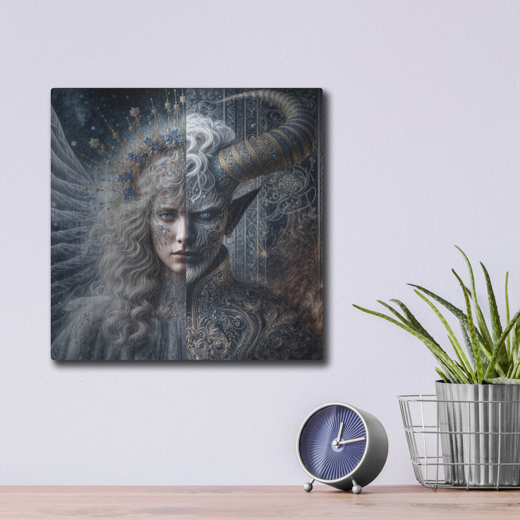 'Two Sides' by KIR.DART Metal Wall Art