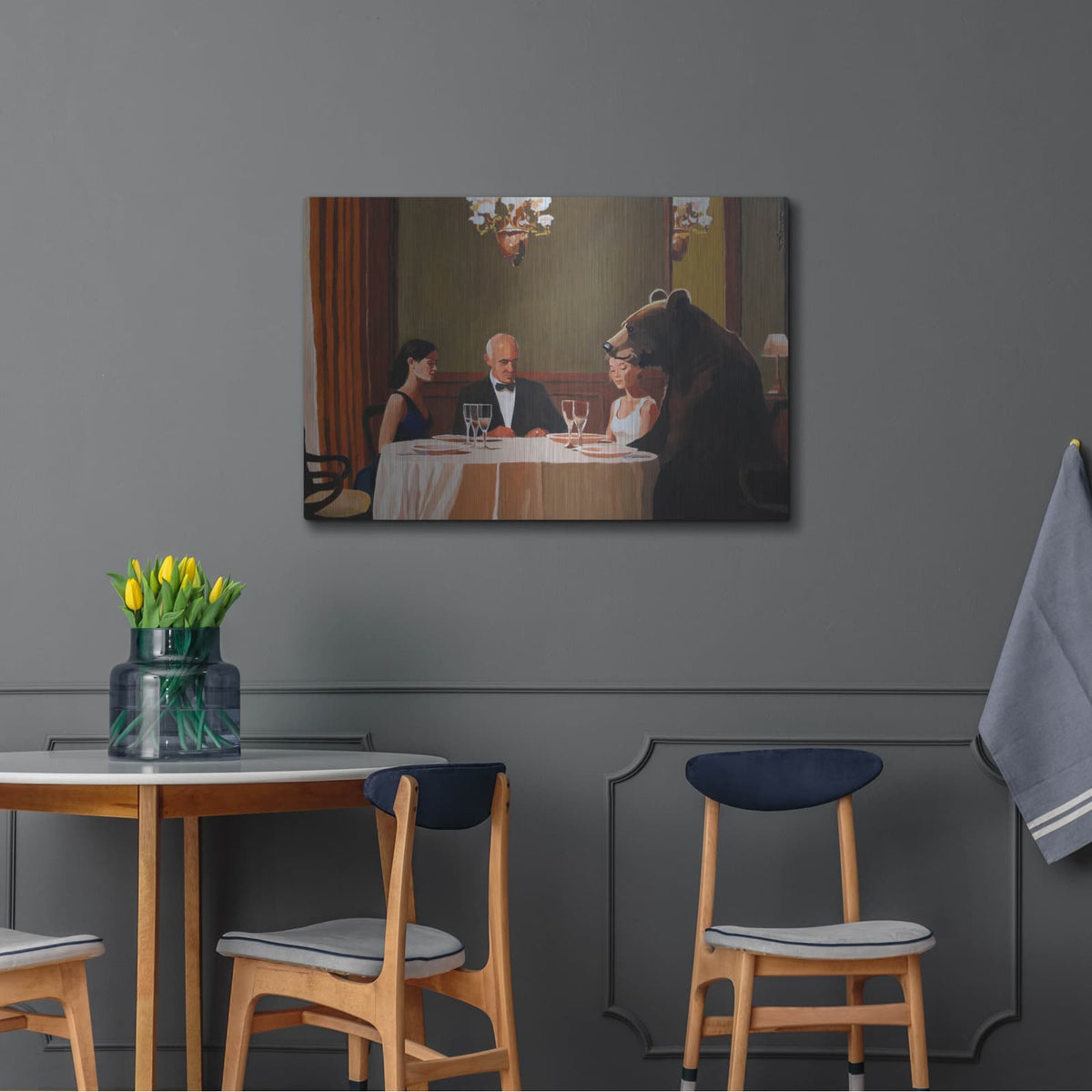 'Steve' by Keith Thomson Metal Wall Art