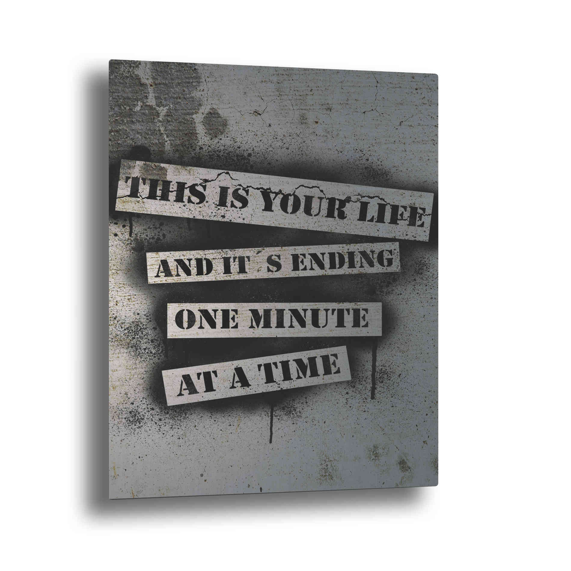 Epic Art "This Is Your Life" by Nicklas Gustafsson, on Brushed Aluminum