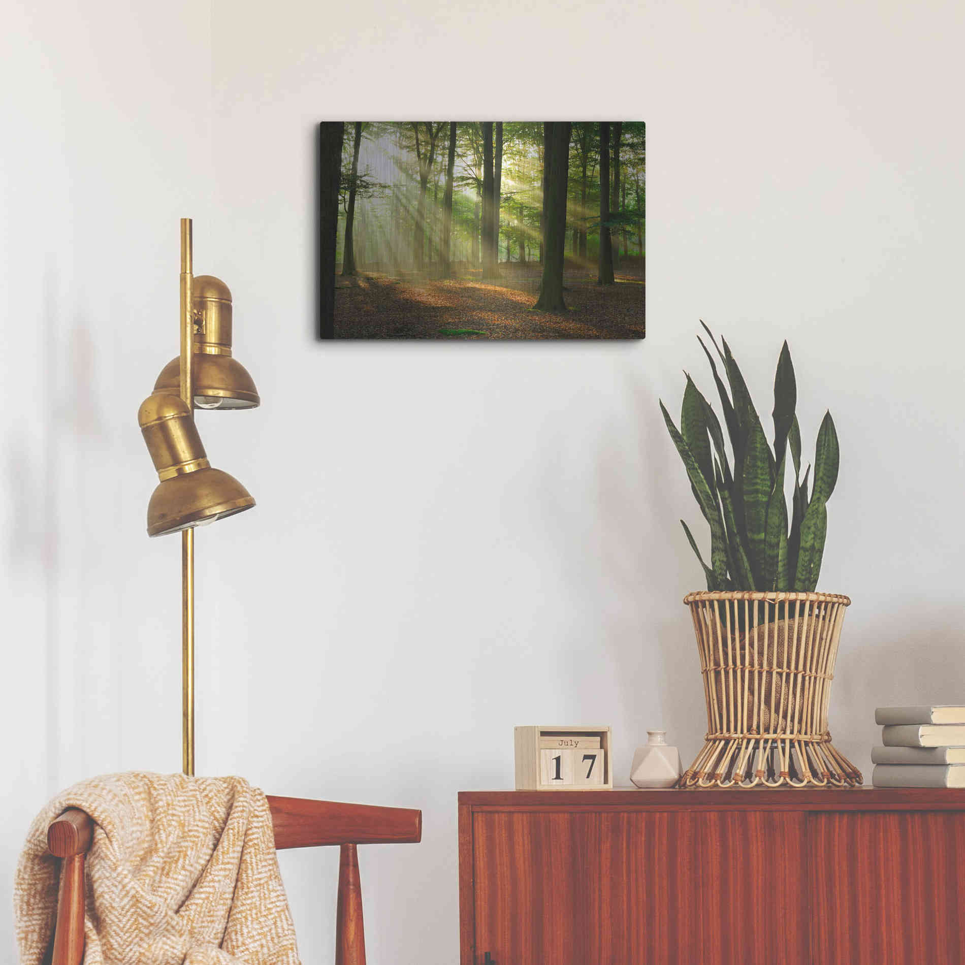 Luxe Metal Art 'Rays of Light,' Metal Wall Art,24x16