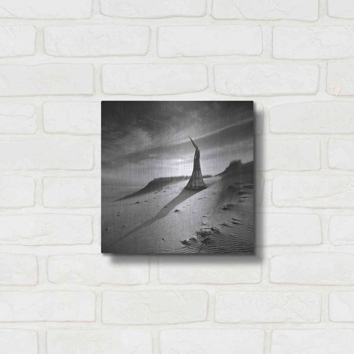 Luxe Metal Art 'Theater of Dreams' by Dariusz Klimczak, Metal Wall Art,12x12