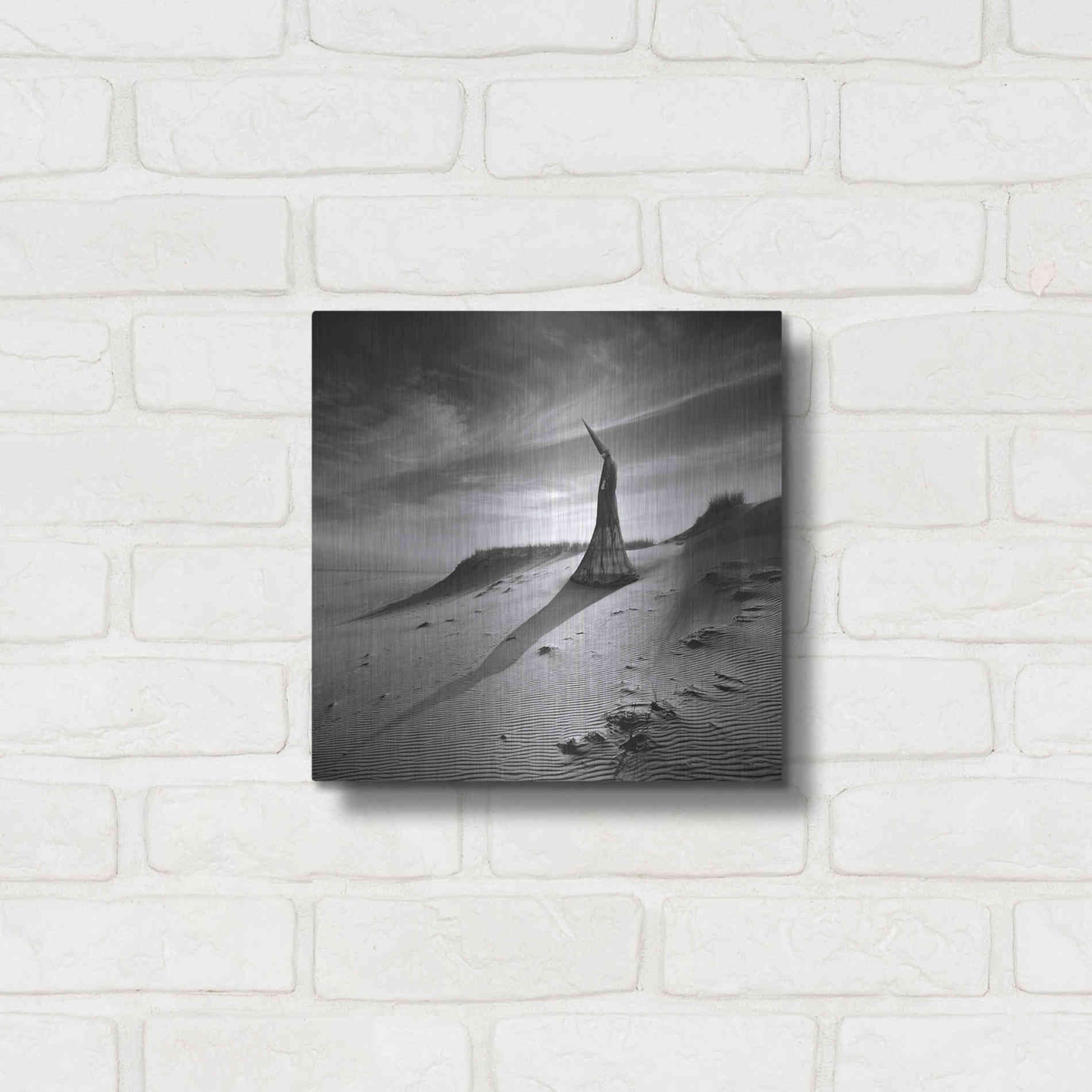 Luxe Metal Art 'Theater of Dreams' by Dariusz Klimczak, Metal Wall Art,12x12