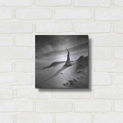 Luxe Metal Art 'Theater of Dreams' by Dariusz Klimczak, Metal Wall Art,12x12