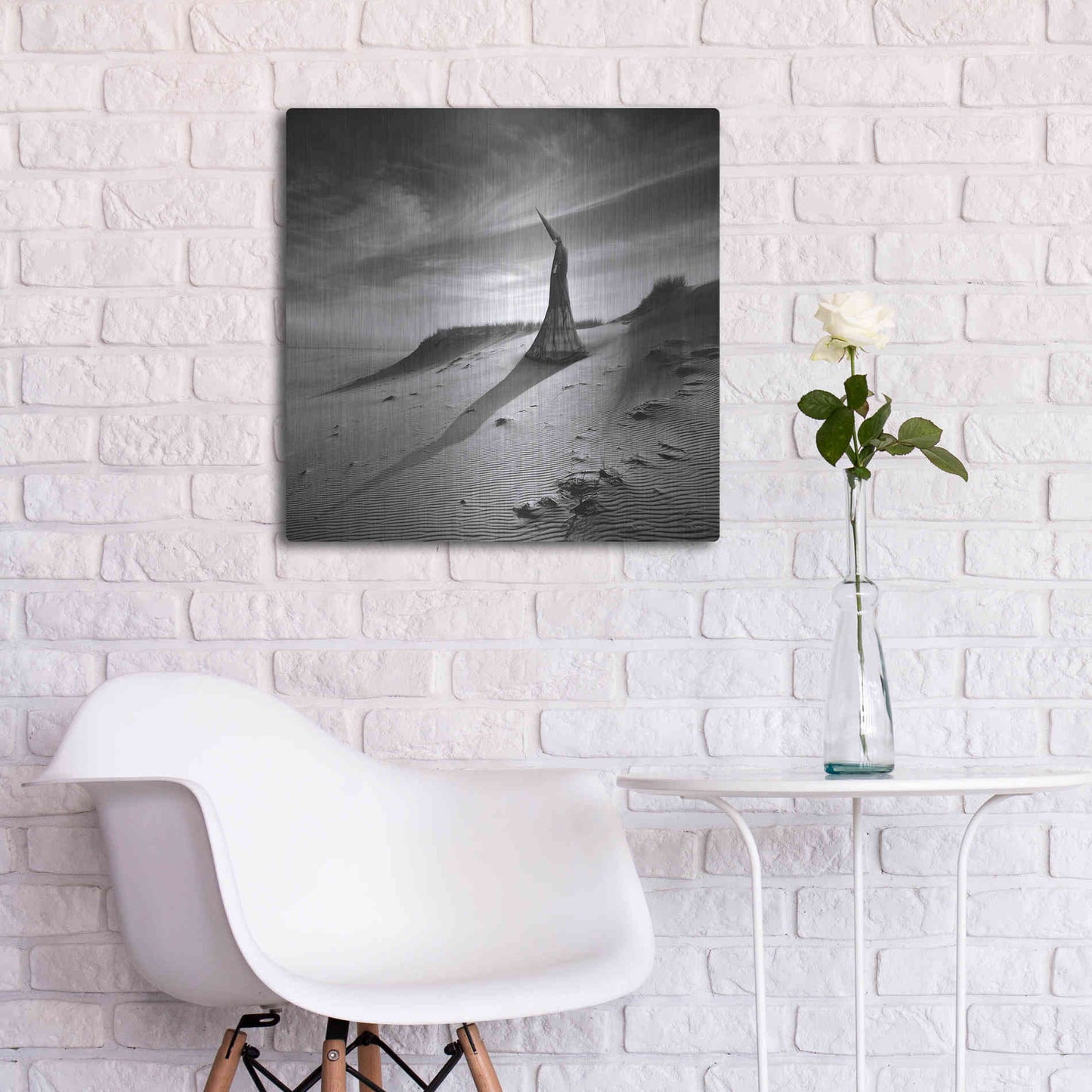 Luxe Metal Art 'Theater of Dreams' by Dariusz Klimczak, Metal Wall Art,24x24