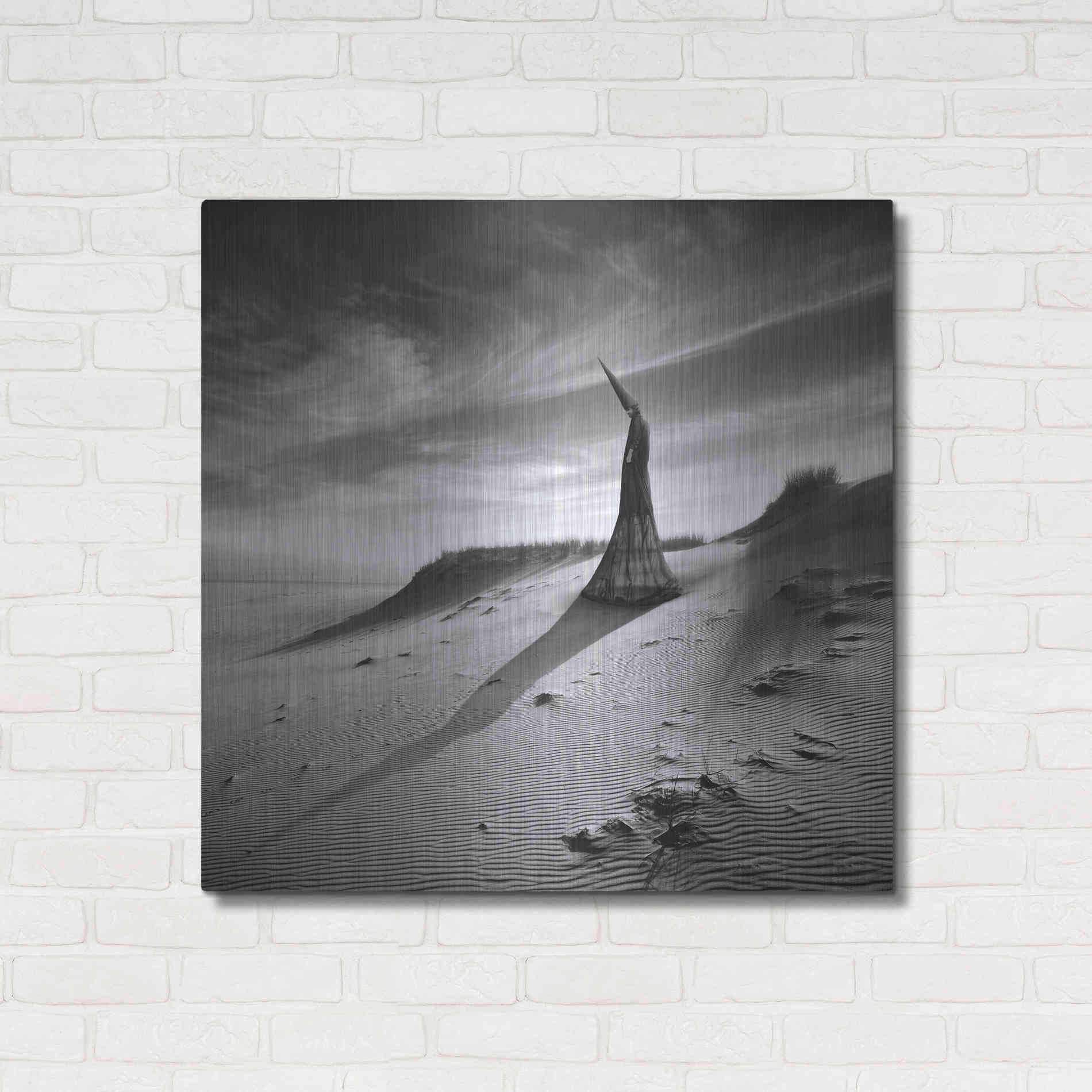 Luxe Metal Art 'Theater of Dreams' by Dariusz Klimczak, Metal Wall Art,36x36