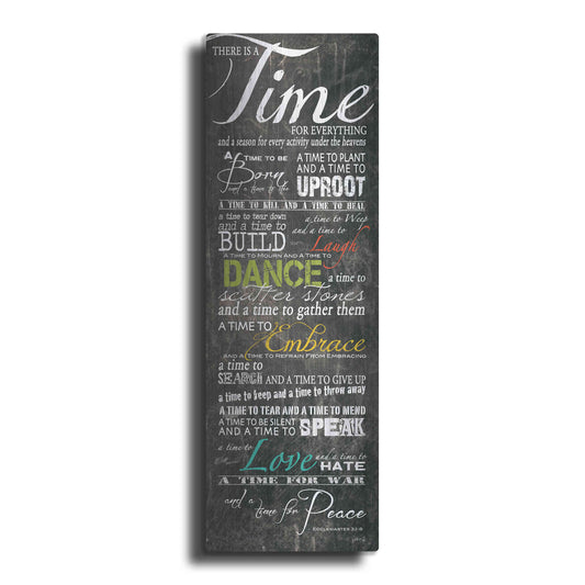 Luxe Metal Art 'Time for Everything' by Marla Rae, Metal Wall Art