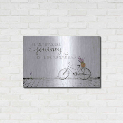 Luxe Metal Art 'Impossible Journey' by Marla Rae, Metal Wall Art,36x24