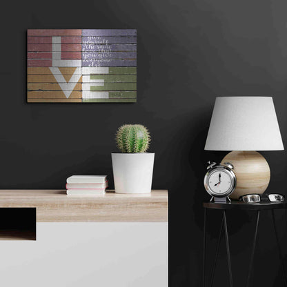 Luxe Metal Art 'Give Yourself the Same Love' by Marla Rae, Metal Wall Art,24x16