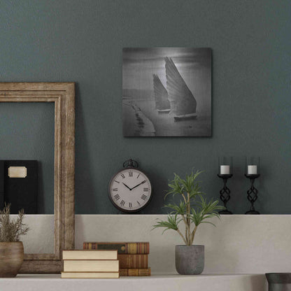 Luxe Metal Art 'Wings of Imagination' by Dariusz Klimczak, Metal Wall Art,12x12