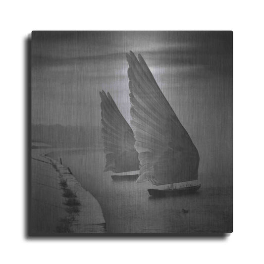 Luxe Metal Art 'Wings of Imagination' by Dariusz Klimczak, Metal Wall Art