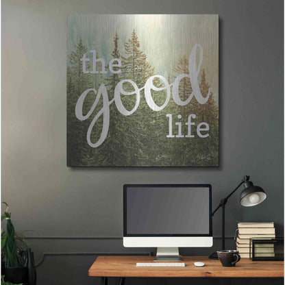 Luxe Metal Art 'The Good Life' by Marla Rae, Metal Wall Art,36x36