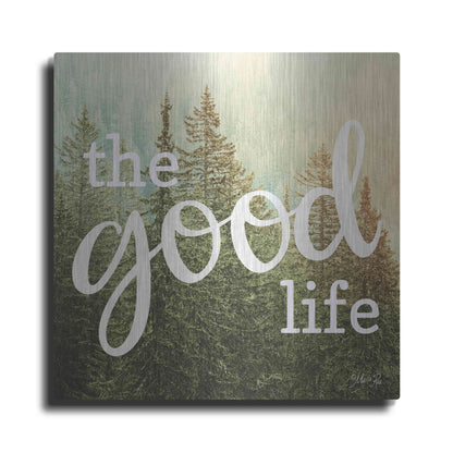 Luxe Metal Art 'The Good Life' by Marla Rae, Metal Wall Art