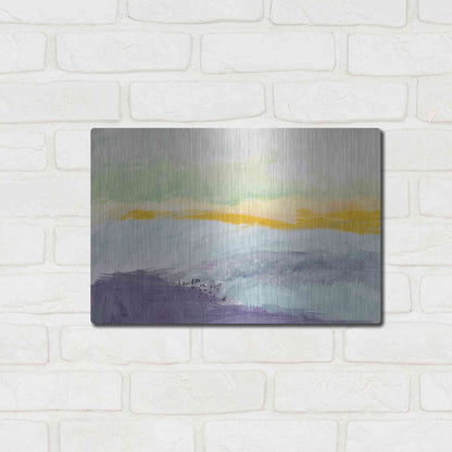 Luxe Metal Art 'Wine Country' by Jan Weiss, Metal Wall Art,16x12