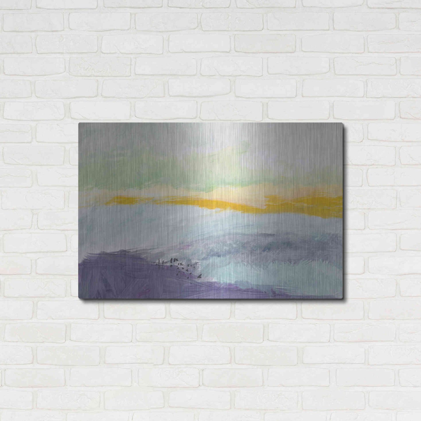 Luxe Metal Art 'Wine Country' by Jan Weiss, Metal Wall Art,36x24