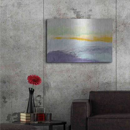 Luxe Metal Art 'Wine Country' by Jan Weiss, Metal Wall Art,36x24