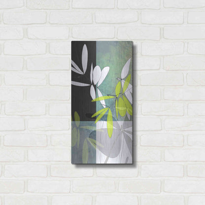 Luxe Metal Art 'Dusk' by Jan Weiss, Metal Wall Art,12x24