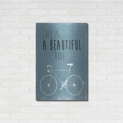 Luxe Metal Art 'A Beautiful Ride' by Jan Weiss, Metal Wall Art,24x36