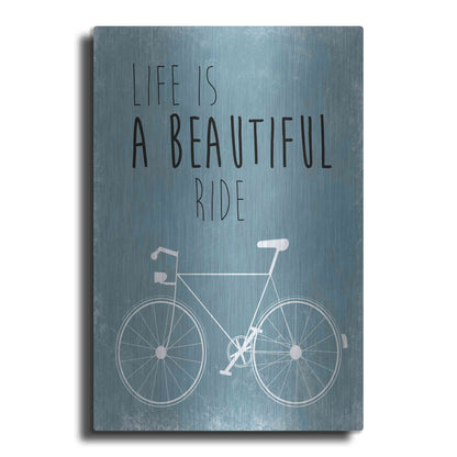 Luxe Metal Art 'A Beautiful Ride' by Jan Weiss, Metal Wall Art