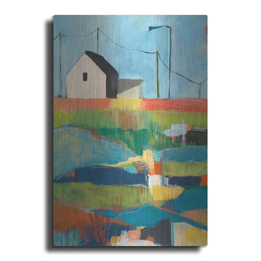 Luxe Metal Art 'Western Edge' by Jan Weiss, Metal Wall Art