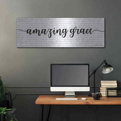 Luxe Metal Art 'Amazing Grace' by Susan Ball, Metal Wall Art,48x16