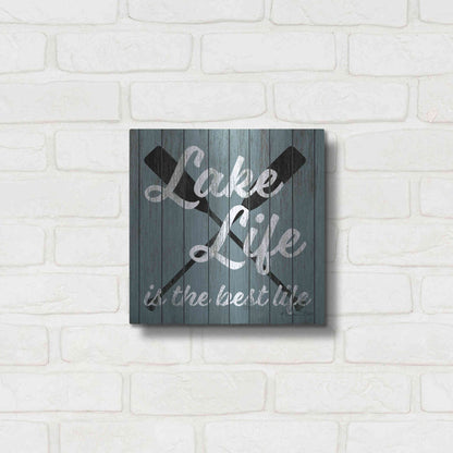 Luxe Metal Art 'Lake Life' by Susan Ball, Metal Wall Art,12x12