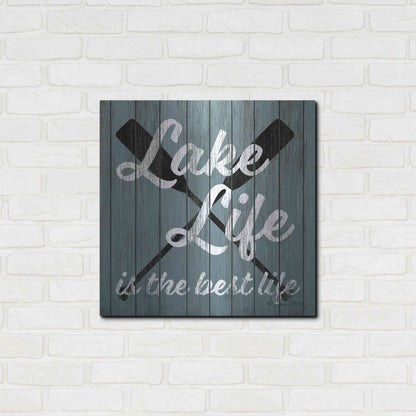 Luxe Metal Art 'Lake Life' by Susan Ball, Metal Wall Art,24x24