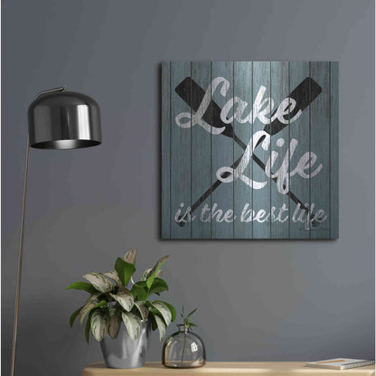 Luxe Metal Art 'Lake Life' by Susan Ball, Metal Wall Art,24x24