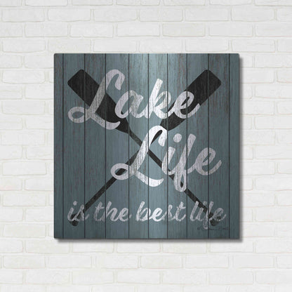 Luxe Metal Art 'Lake Life' by Susan Ball, Metal Wall Art,36x36