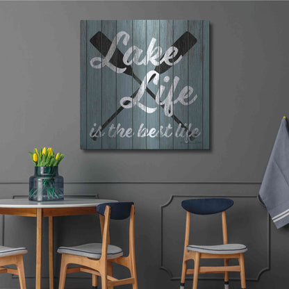 Luxe Metal Art 'Lake Life' by Susan Ball, Metal Wall Art,36x36