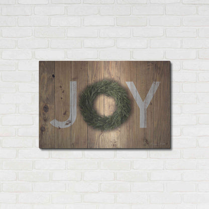 Luxe Metal Art 'Joy Cedar Wreath' by Susan Ball, Metal Wall Art,36x24