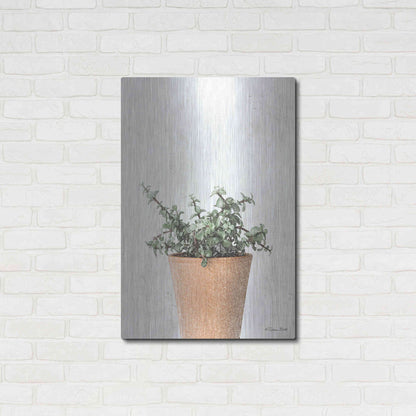 Luxe Metal Art 'Succulents II' by Susan Ball, Metal Wall Art,24x36