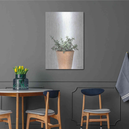 Luxe Metal Art 'Succulents II' by Susan Ball, Metal Wall Art,24x36