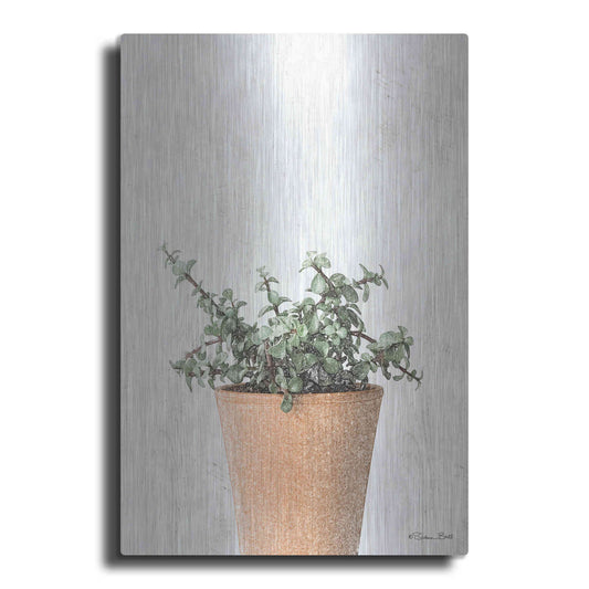 Luxe Metal Art 'Succulents II' by Susan Ball, Metal Wall Art