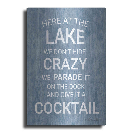 Luxe Metal Art 'At the Lake' by Susan Ball, Metal Wall Art