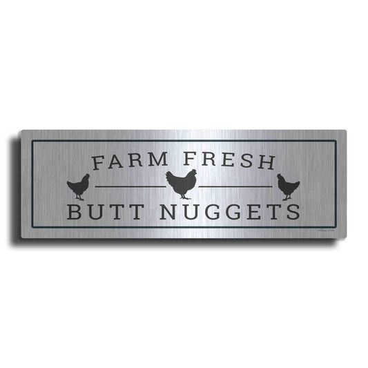 Luxe Metal Art 'Farm Fresh' by Susan Ball, Metal Wall Art