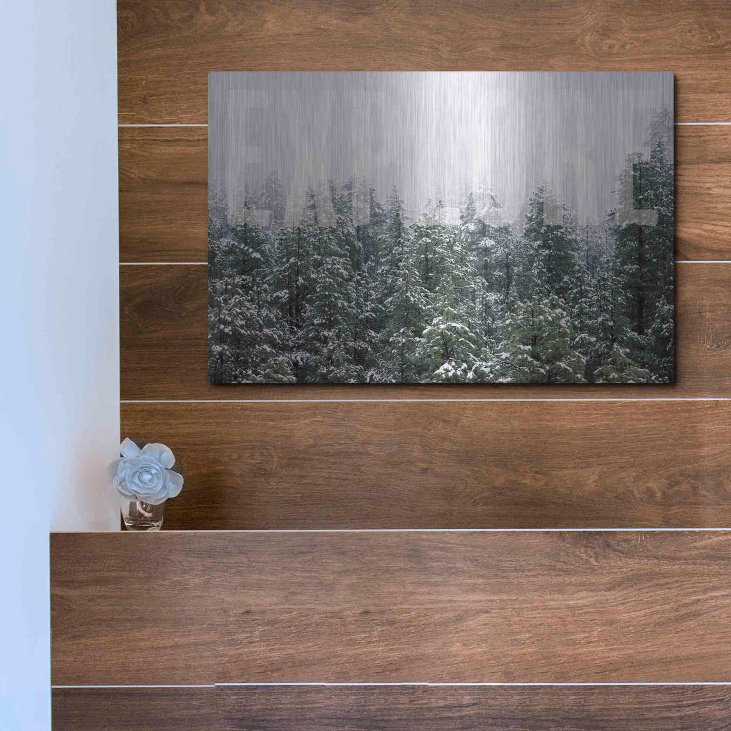 Luxe Metal Art 'Explore' by Susan Ball, Metal Wall Art,16x12