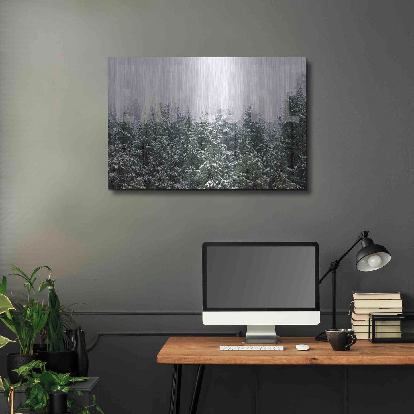 Luxe Metal Art 'Explore' by Susan Ball, Metal Wall Art,36x24