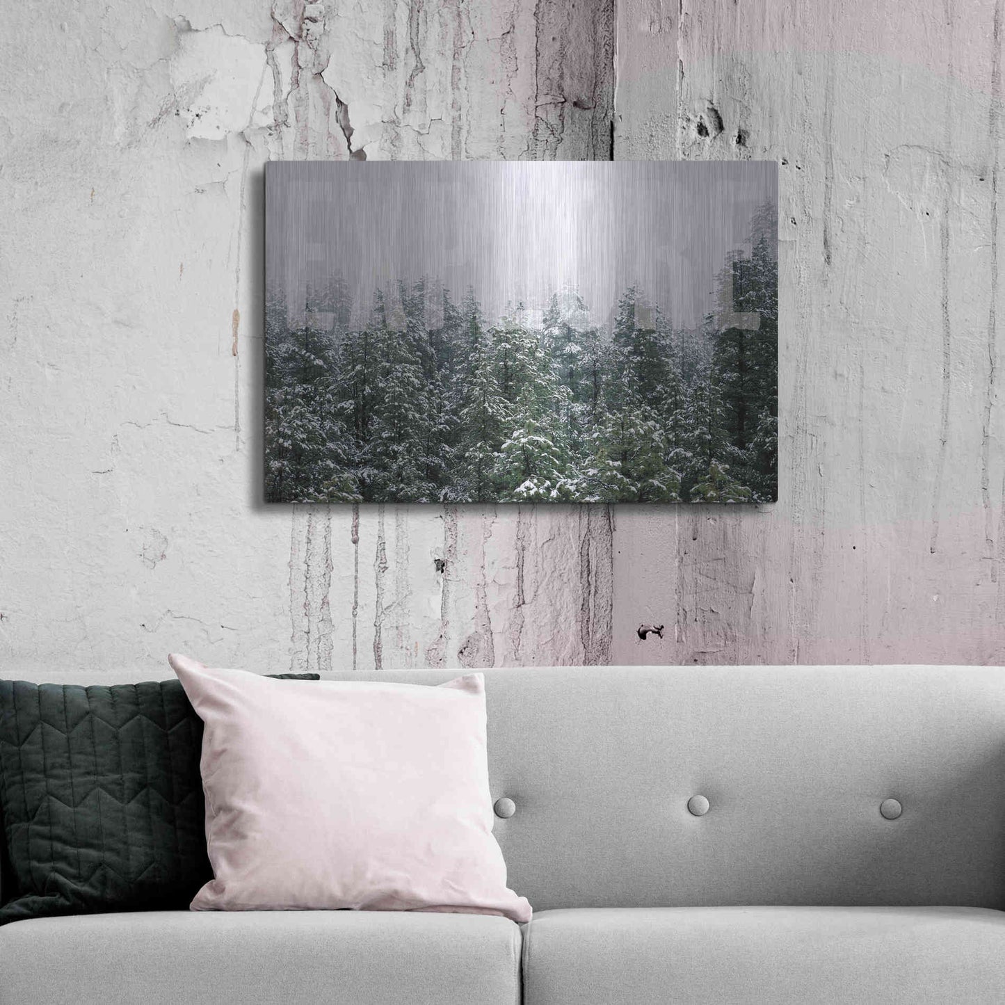 Luxe Metal Art 'Explore' by Susan Ball, Metal Wall Art,36x24