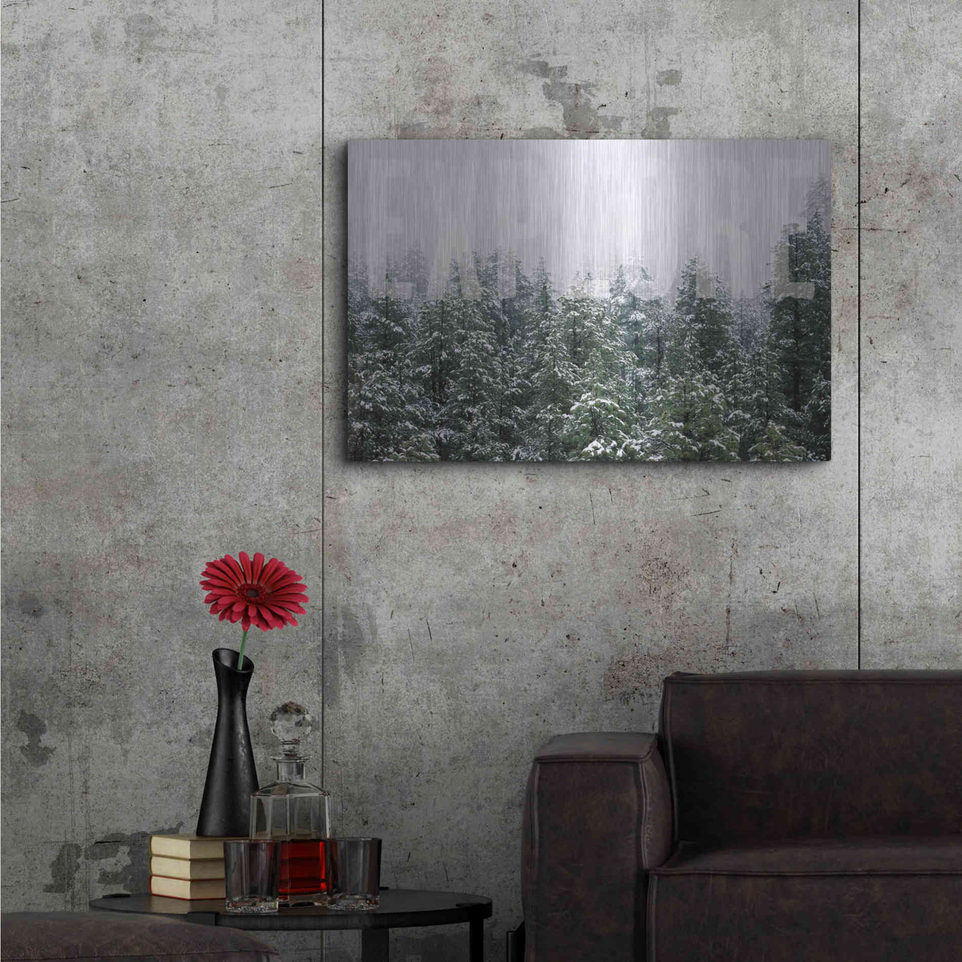 Luxe Metal Art 'Explore' by Susan Ball, Metal Wall Art,36x24