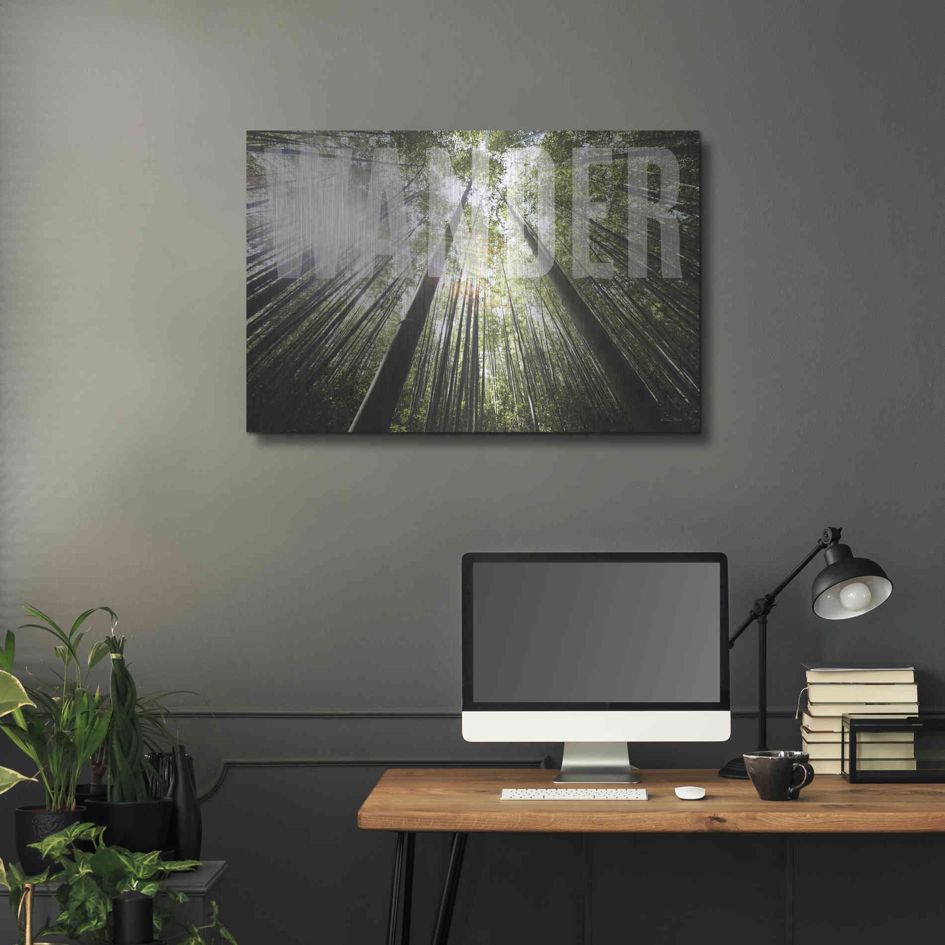 Luxe Metal Art 'Wander' by Susan Ball, Metal Wall Art,36x24