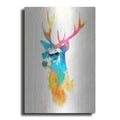 Luxe Metal Art 'Sunny Stag' by Robert Farkas, Metal Wall Art
