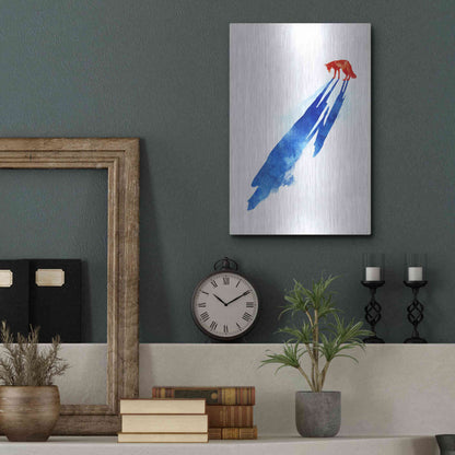 Luxe Metal Art 'A Distant Memory' by Robert Farkas, Metal Wall Art,12x16