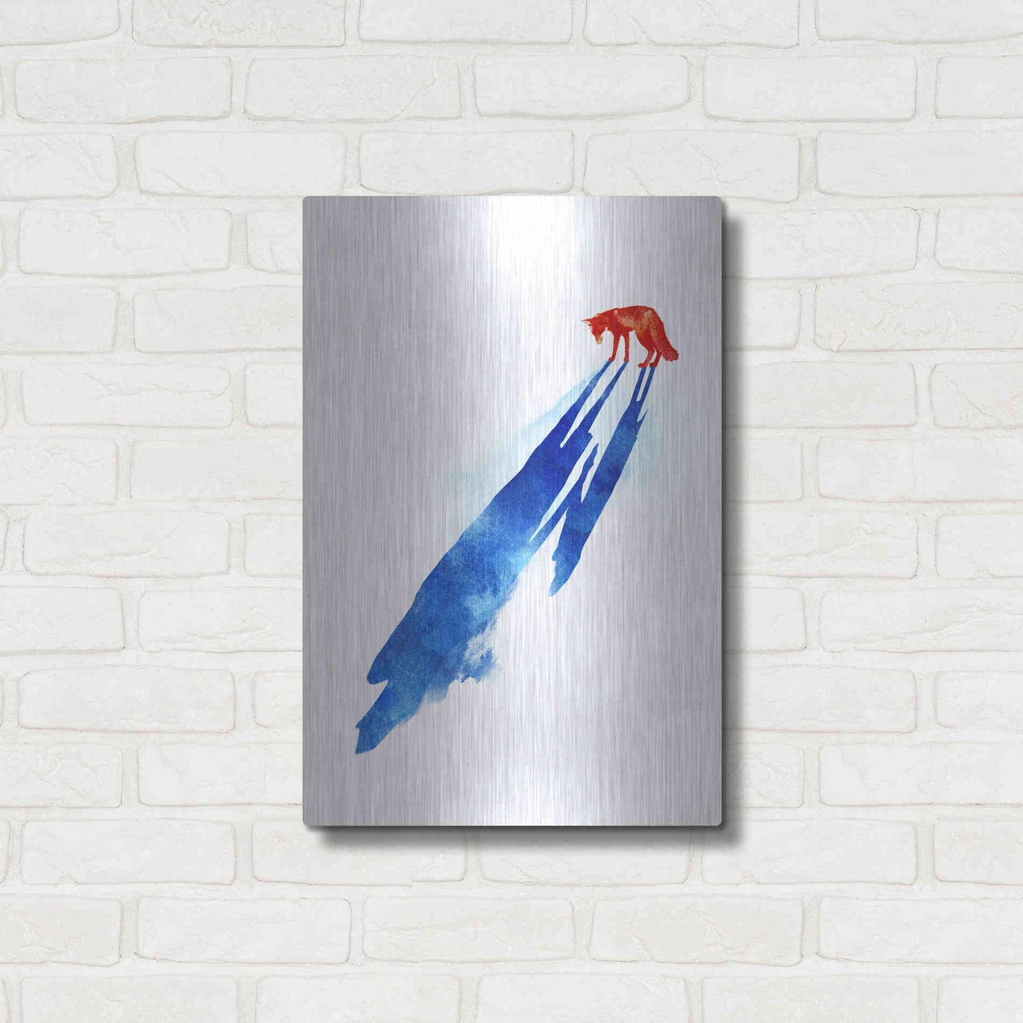 Luxe Metal Art 'A Distant Memory' by Robert Farkas, Metal Wall Art,16x24