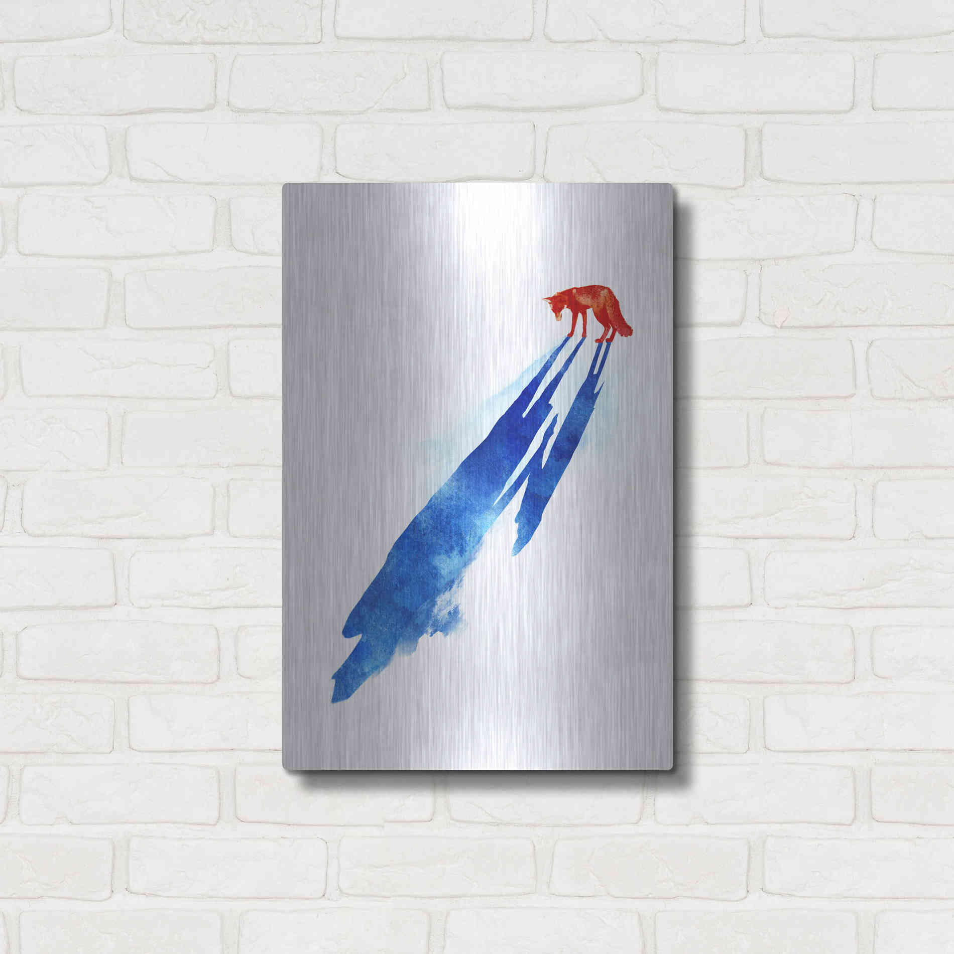 Luxe Metal Art 'A Distant Memory' by Robert Farkas, Metal Wall Art,16x24