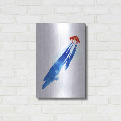 Luxe Metal Art 'A Distant Memory' by Robert Farkas, Metal Wall Art,16x24