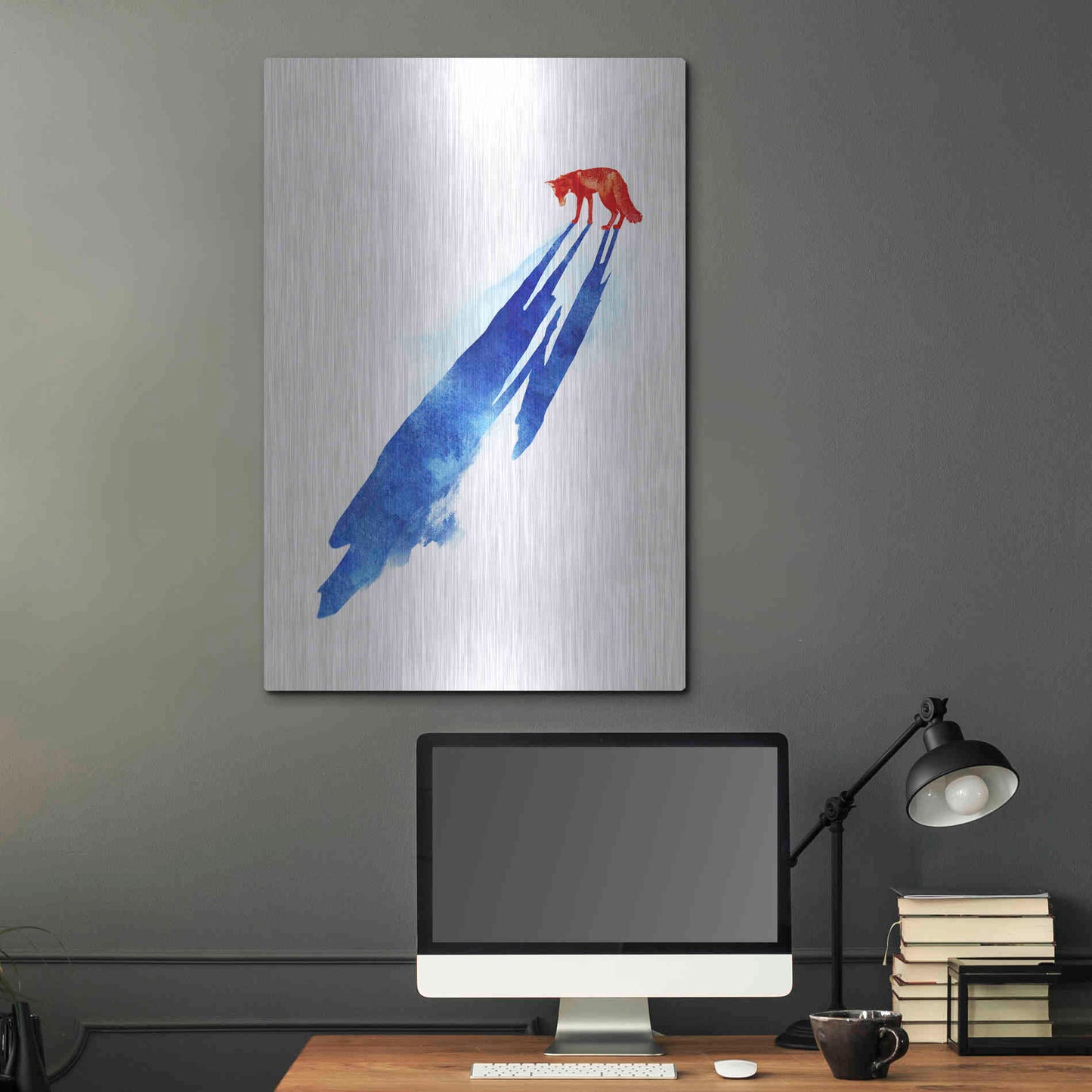 Luxe Metal Art 'A Distant Memory' by Robert Farkas, Metal Wall Art,24x36
