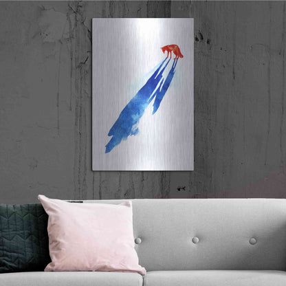 Luxe Metal Art 'A Distant Memory' by Robert Farkas, Metal Wall Art,24x36